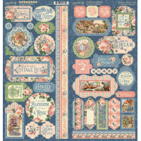 Graphic 45 Cottage Life 12x12 Inch Collection Pack (4502397)